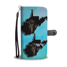 Load image into Gallery viewer, Amazing Rottweiler Print Wallet Case-Free Shipping-WV State