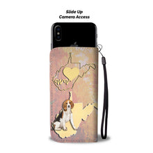 Load image into Gallery viewer, Amazing Beagle Dog Print Wallet Case-Free Shipping-WV State