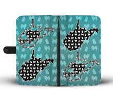 Load image into Gallery viewer, American Eskimo Dog Pattern Print Wallet Case-Free Shipping-WV State