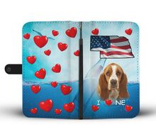 Load image into Gallery viewer, Basset Hound Print Wallet Case- Free Shipping-NE State