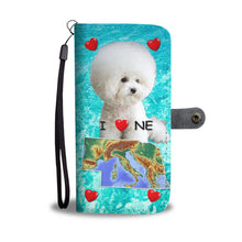 Load image into Gallery viewer, Bichon Frise Print Wallet Case-Free Shipping-NE State