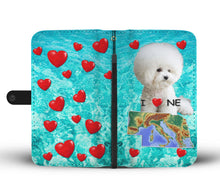 Load image into Gallery viewer, Bichon Frise Print Wallet Case-Free Shipping-NE State