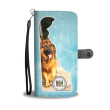Load image into Gallery viewer, Amazing German Shepherd Print Wallet Case-Free Shipping-DE State