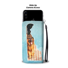 Load image into Gallery viewer, Amazing German Shepherd Print Wallet Case-Free Shipping-DE State