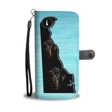 Load image into Gallery viewer, Amazing Rottweiler Dog Print Wallet Case-Free Shipping-DE State