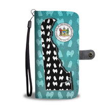 Load image into Gallery viewer, American Eskimo Dog Pattern Print Wallet Case-Free Shipping-DE State