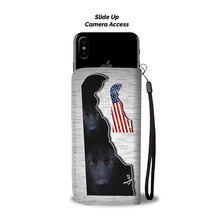 Load image into Gallery viewer, Black German Shepherd Print Wallet Case-Free Shipping-DE State
