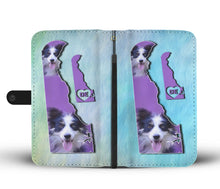 Load image into Gallery viewer, Border Collie Dog Art Print Wallet Case-Free Shipping-DE State