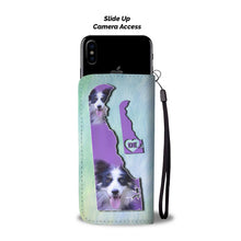 Load image into Gallery viewer, Border Collie Dog Art Print Wallet Case-Free Shipping-DE State