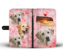 Load image into Gallery viewer, Amazing Labrador Retriever Print Wallet Case-Free Shipping-NE State