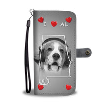 Load image into Gallery viewer, Beagle Dog Print Wallet Case-Free Shipping-AL State