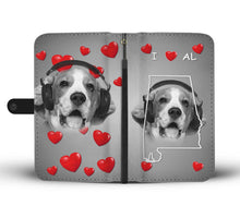 Load image into Gallery viewer, Beagle Dog Print Wallet Case-Free Shipping-AL State