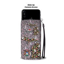 Load image into Gallery viewer, Amazing Beagle Floral Print Wallet Case-Free Shipping-MI State