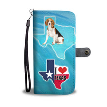 Load image into Gallery viewer, Beagle Dog Print Wallet Case-Free Shipping-Tx State