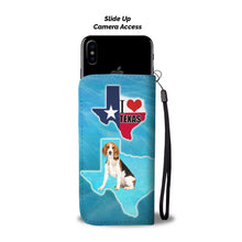 Load image into Gallery viewer, Beagle Dog Print Wallet Case-Free Shipping-Tx State