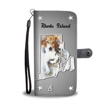 Load image into Gallery viewer, Beagle Dog Print Wallet Case-Free Shipping-RI State