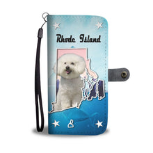 Load image into Gallery viewer, Bichon Frise Print Wallet Case-Free Shipping-RI State