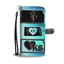 Load image into Gallery viewer, Amazing Rottweiler Dog Print Wallet Case-Free Shipping-KS State