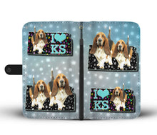 Load image into Gallery viewer, Basset Hound Print Wallet Case-Free Shipping-KS State