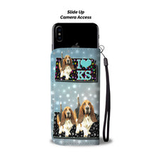 Load image into Gallery viewer, Basset Hound Print Wallet Case-Free Shipping-KS State