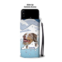 Load image into Gallery viewer, Australian Shepherd Print Wallet Case-Free Shipping-KY State