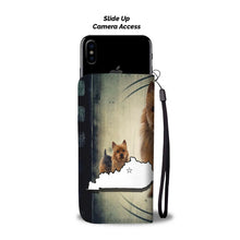 Load image into Gallery viewer, Australian Terrier Print Wallet Case-Free Shipping-KY State