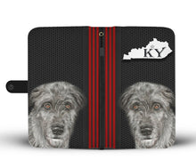 Load image into Gallery viewer, Amazing Irish Wolfhound Print Wallet Case-Free Shipping-KY State