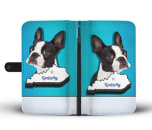 Load image into Gallery viewer, Amazing Boston Terrier 3D Print Wallet Case-Free Shipping-KY State