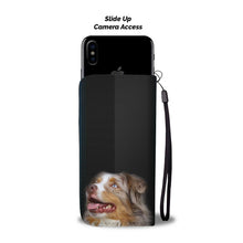 Load image into Gallery viewer, Australian Shepherd Print Wallet Case-Free Shipping-FL State