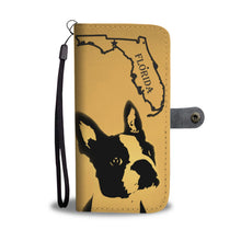 Load image into Gallery viewer, Awesome Boston Terrier Art Print Wallet Case-Free Shipping-FL State