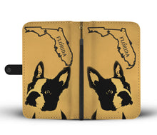 Load image into Gallery viewer, Awesome Boston Terrier Art Print Wallet Case-Free Shipping-FL State