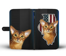 Load image into Gallery viewer, Abyssinian cat Print Wallet Case-Free Shipping-IL State