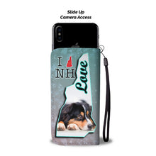 Load image into Gallery viewer, Australian Shepherd Dog Print Wallet Case-Free Shipping-NH State