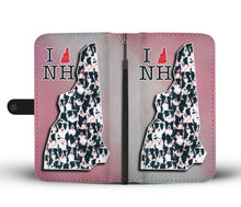 Load image into Gallery viewer, Border Collie In Lots Print Wallet Case-Free Shipping-NH State