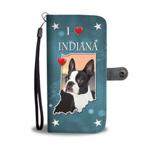 Load image into Gallery viewer, Amazing Boston Terrier Print Wallet Case-Free Shipping-IN State