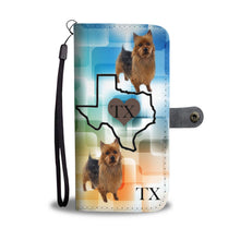 Load image into Gallery viewer, Australian Terrier Print Wallet Case-Free Shipping-TX State