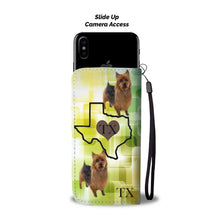 Load image into Gallery viewer, Australian Terrier Print Wallet Case-Free Shipping-TX State