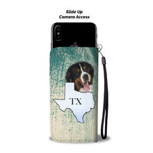 Load image into Gallery viewer, Bernese Mountain Dog Print Wallet Case-Free Shipping-TX State
