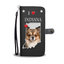 Load image into Gallery viewer, Amazing Chihuahua Print Wallet Case-Free Shipping-IN State