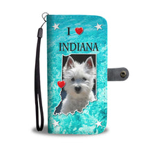 Load image into Gallery viewer, Amazing Westie Dog Print Wallet Case-Free Shipping-IN State