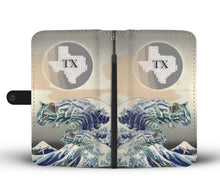 Load image into Gallery viewer, Bengal Cat Print Wallet Case-Free Shipping-TX State