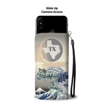 Load image into Gallery viewer, Bengal Cat Print Wallet Case-Free Shipping-TX State