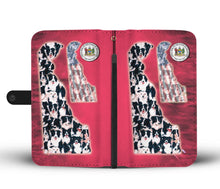 Load image into Gallery viewer, Border Collie In Lots Print Wallet Case-Free Shipping-DE State