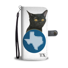 Load image into Gallery viewer, Bombay cat Print Wallet Case-Free Shipping-TX State