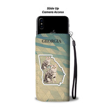 Load image into Gallery viewer, American Shorthair Cat Print Wallet Case-Free Shipping-GA State