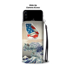 Load image into Gallery viewer, Bengal Cat Print Wallet Case-Free Shipping-GA State