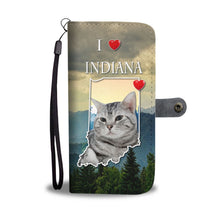 Load image into Gallery viewer, American Shorthair Cat Print Wallet Case-Free Shipping-IN State