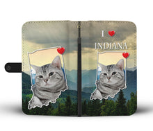 Load image into Gallery viewer, American Shorthair Cat Print Wallet Case-Free Shipping-IN State