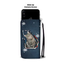 Load image into Gallery viewer, American Curl Cat Print Wallet Case-Free Shipping-GA State