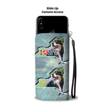 Load image into Gallery viewer, Australian Shepherd Dog Print Wallet Case-Free Shipping-NY State